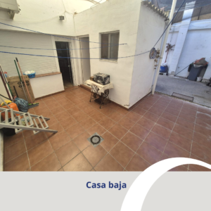 Vivienda con Casa Baja, Piso y Cochera en Santa Amalia