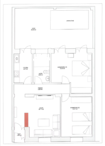 Casa Baja Semi-reformada en Zona Centro