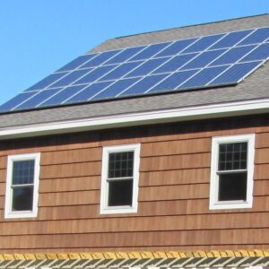Paneles solares y eficiencia energética de vivienda