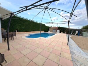 Casa de ocio con piscina, Viveros Tiza