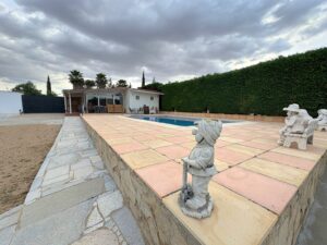 Casa de ocio con piscina, Viveros Tiza