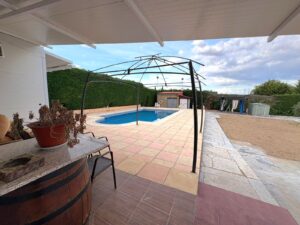 Casa de ocio con piscina, Viveros Tiza