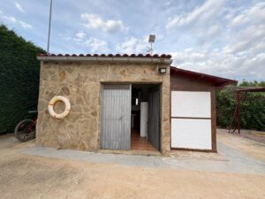 Casa de ocio con piscina, Viveros Tiza