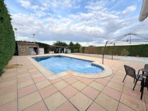 Casa de ocio con piscina, Viveros Tiza